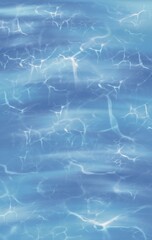 Fototapeta premium Gradient blue background from dark to light.