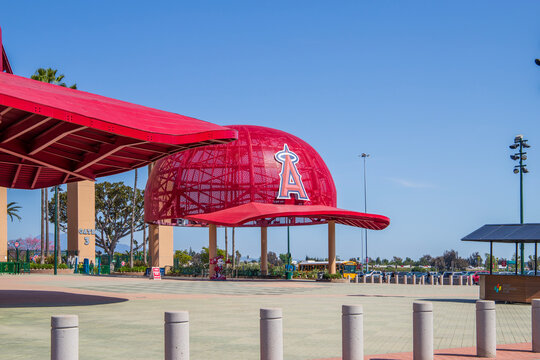 Angel Stadium the home of the Angels baseball team in Anaheim California USA