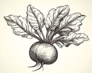 Beetroot Illustration (2)