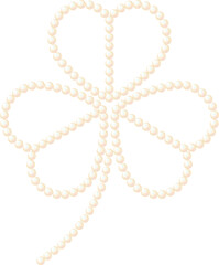 PEARLE GRAPHIC PARTS. Graphic material of frames using illustrations of pearls. Wedding, greeting cards, luxury decoration.Not AI.	