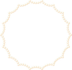 PEARLE GRAPHIC PARTS. Graphic material of frames using illustrations of pearls. Wedding, greeting cards, luxury decoration.Not AI.	
