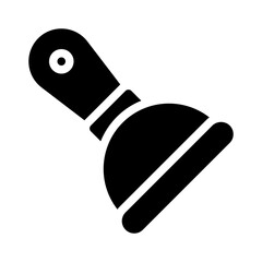 plunger glyph icon
