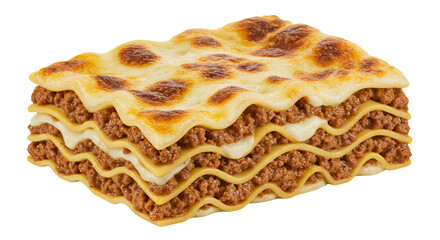 Delicious Homemade Lasagna Dish with Layers of Pasta and Meat