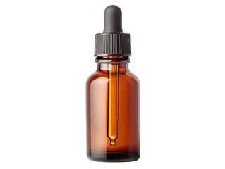Fototapeta premium Essential oil dropper bottle studio setting cutout background natural product high-quality viewpoint
