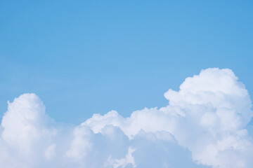 Beautiful blue sky clouds for background.