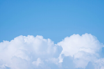 Beautiful blue sky clouds for background.