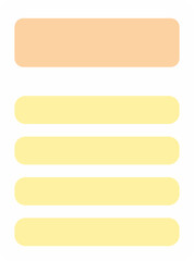 Fototapeta premium Cute Paper Planner