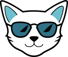 dog with sunglasses