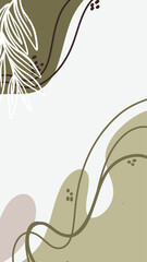 Artistic handdrawn background, perfect for creative posts, social media, or branding with a personal and organic touch.