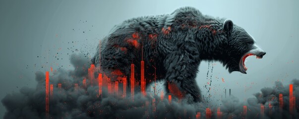 Bear market financial swipes in a volatile economic landscape