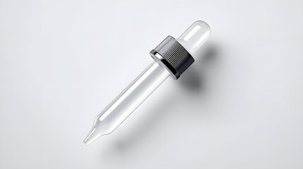 Naklejka premium Lab Dropper plastic dropper placed diagonally