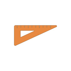 Classroom Object 2 Triangle Ruler