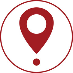 Map pin location icon. Modern map markers vector isolated on transparent background. GPS location symbol. Modern map markers global positioning system and travel destinations.