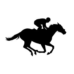Kentucky Derby Silhouette Vector SVG Design