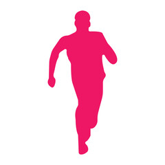 Running Silhouette for Cricut, Marathon Shirt Design, Fitness Motivation