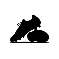 Soccer Cleats SVG on a transparent background