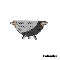 kitchen, cooking, tool, spoon, set, utensil, equipment, cook, collection, food, kitchenware, design, fork, vector, object, illustration, home, cutlery, household, knife, background, spatula, white, ic