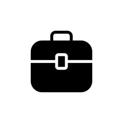 briefcase icon in simple style. Perfect for business, finance, and office related designs. Clean and versatile for a variety of applications