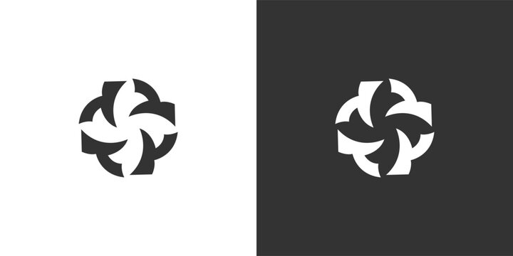 Letter y abstract logo. Suitable for business logo, brand, interview show, podcast, quiz. Flat Vector Logo Design Template Element.