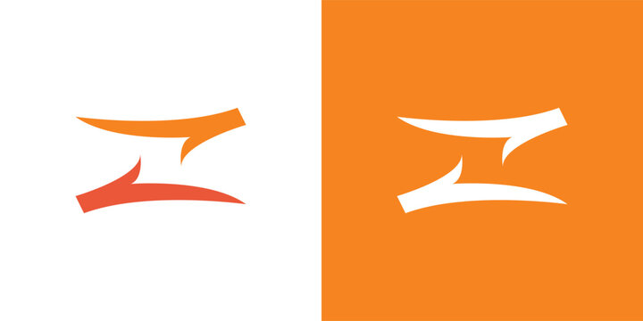 Letter z logo. Suitable for business logo, brand, interview show, podcast, quiz. Flat Vector Logo Design Template Element.