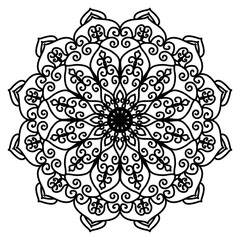 ornamental round lace ornament