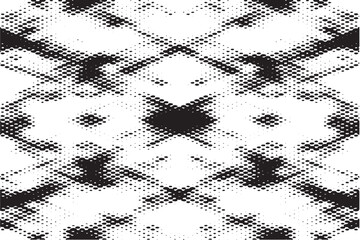 Black and white grunge striped pattern for backgrounds and design

