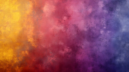 Fototapeta premium Abstract colorful background with blended orange, red, purple and yellow hues.