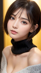 Fototapeta premium 女性, 水着, スポーツ, オフィス, ビキニ, 日本, 韓国, 中国, アジア, モデル