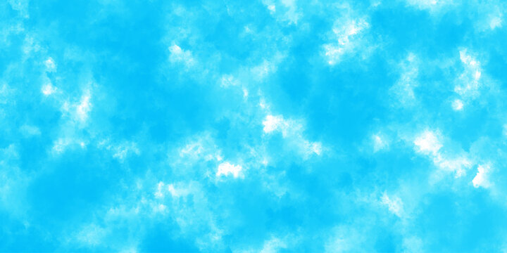 Abstract blue sky with clouds. White and Blue-sky illustrator