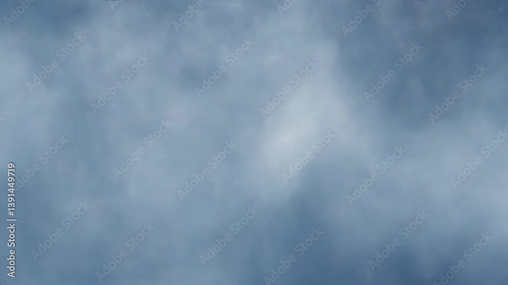 Canvas Prints loop flying through bright white blue cloudy sky. realistic flight nature design copy space backgrou
