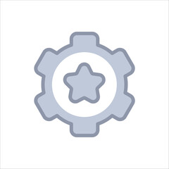 Greyscale icon of a setting tool used in typography or typesetting processes.