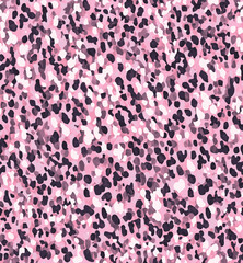 Vector seamless irregular pink block pattern. Irregular color block vectors.