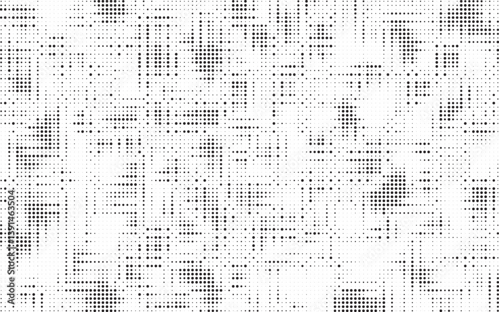 Poster abstract grunge halftone background. retro comic grain pixel texture. dots cartoon wallpaper. pop ar