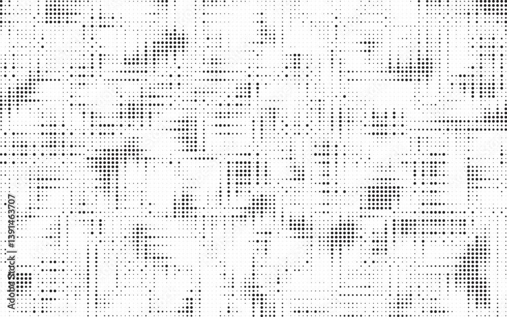 Poster abstract grunge halftone background. retro comic grain pixel texture. dots cartoon wallpaper. pop ar