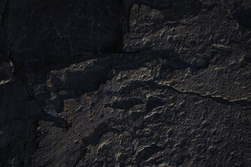 A textured stone background featuring a brutal, monolithic rock formation with cracks and fragments. Perfect for design templates, banners, or natural-themed projects, showcasing raw power and natural