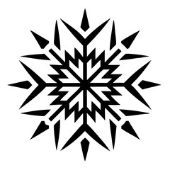 Snowflake Silhouette