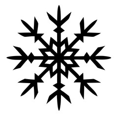 Snowflake Silhouette