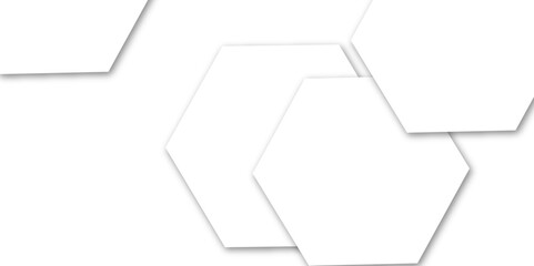 Fototapeta premium Abstract Geometric Technology 3D White Light Structure Featuring a Polygonal Honeycomb Pattern with Luxury Design Elements for a Modern and High-Tech Vector Background