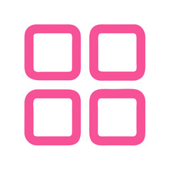 App Grid Icon for Menu or Dashboard Icon Design