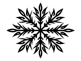 Snowflake Silhouette