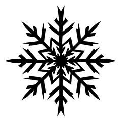 Snowflake Silhouette