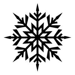Snowflake Silhouette