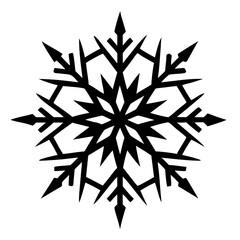 Snowflake Silhouette