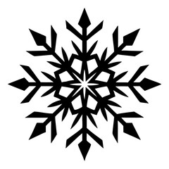 Snowflake Silhouette