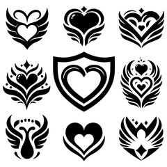 Valor shield of luminous loving embrace