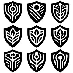 Fototapeta premium Shield of flourishing infinite bond radiance