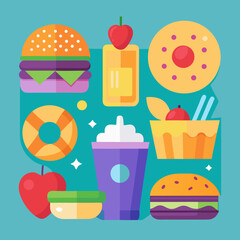 fast food icons