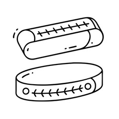 wristbands icon, wristbands line art - simple line art of wristbands, perfect for wristbands logos and icons