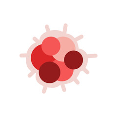 cancer cell spread. cancer disease concept