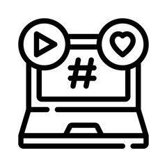 platform line icon